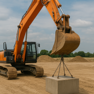 excavator lifting